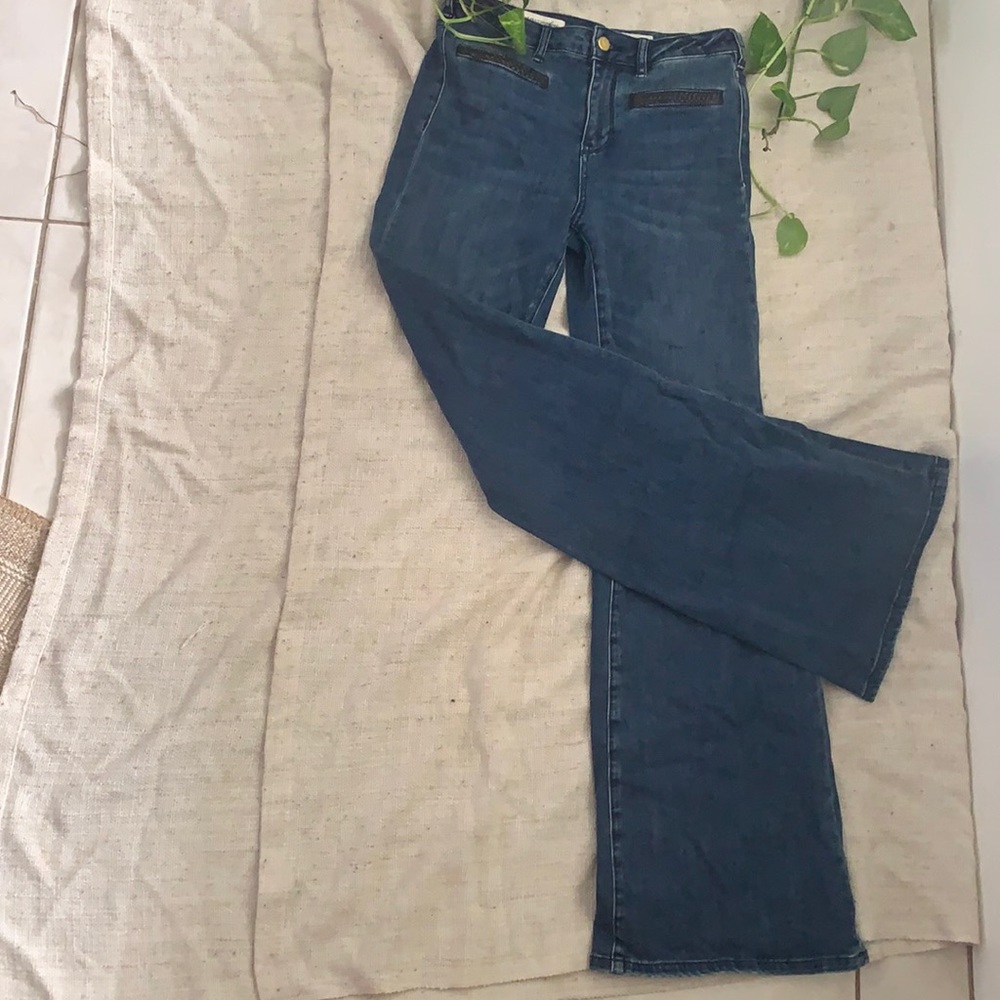 Pilcro High Waist Flare Jeans